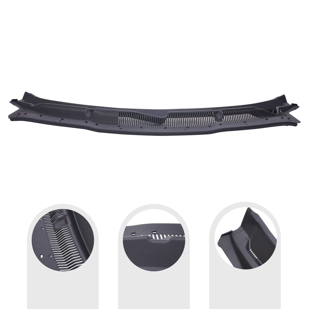 Top Windshield Cowl Grille Front Panel+Sealing Strip for 2011-2019 Ford Explorer
