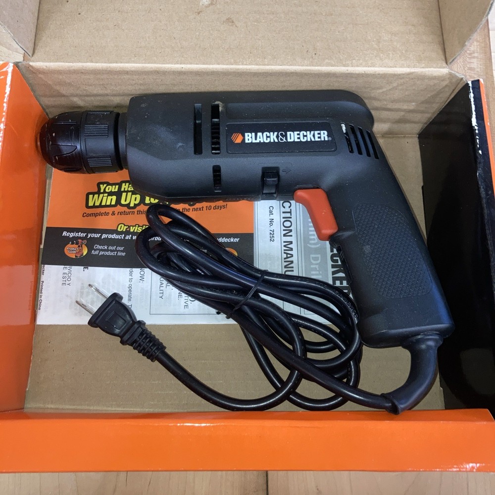 Black & Decker 3/8" Reversible Drill 7252