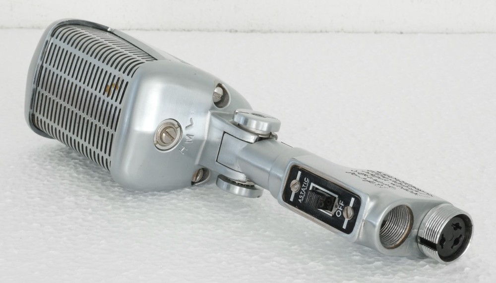 Astatic 77 Dynamic Cardioid Microphone with Stand and Cable