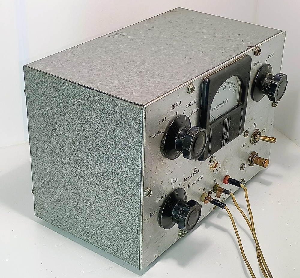 Vintage Tester Test Meter Transmitter Output Analyzer Tube Transistor