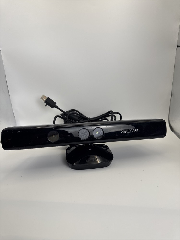 Microsoft Xbox 360 Kinect Motion Sensor Camera Black USB 6ft Cable