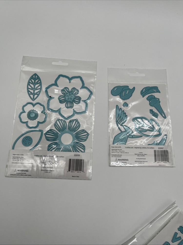 Huge Sizzix I-Crafter Thinlits Cutting Dies Lot Mixed Scrapbooking Card Making