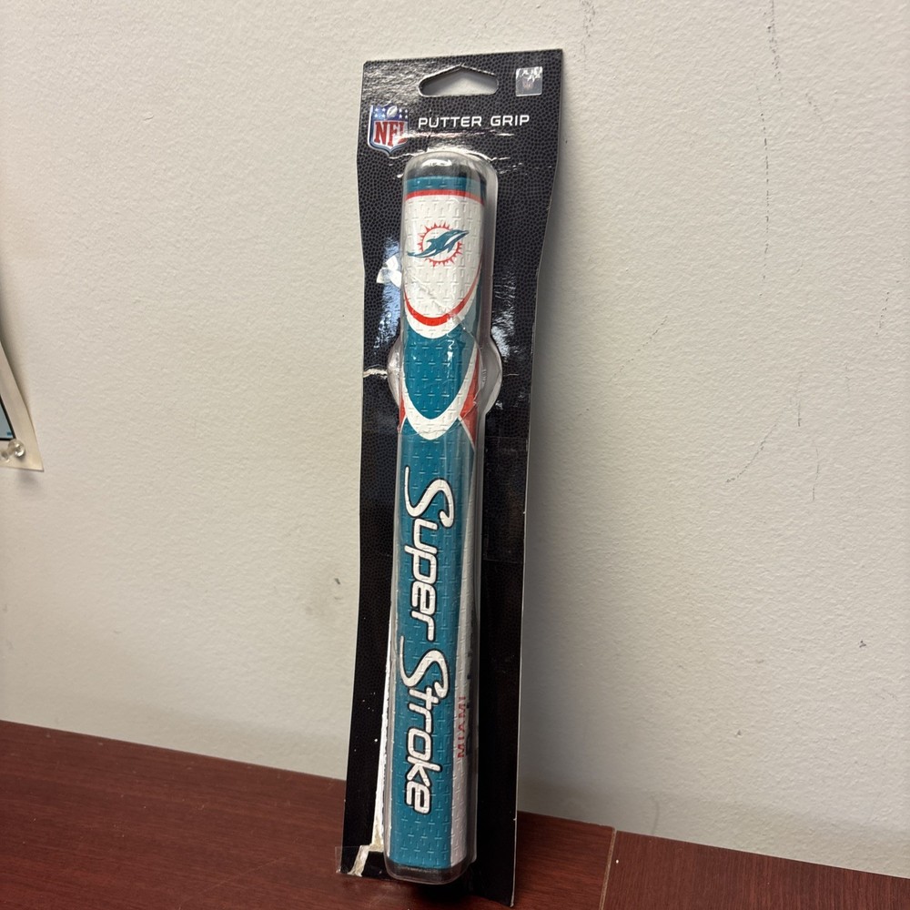 Super Stroke NFL Licensed Miami Dolphins Golf Putter Grip