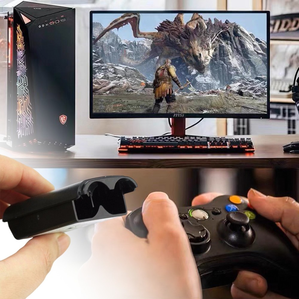 4 PCS AA Battery Back Cover Case Shell Pack For Xbox 360 Wireless Controller