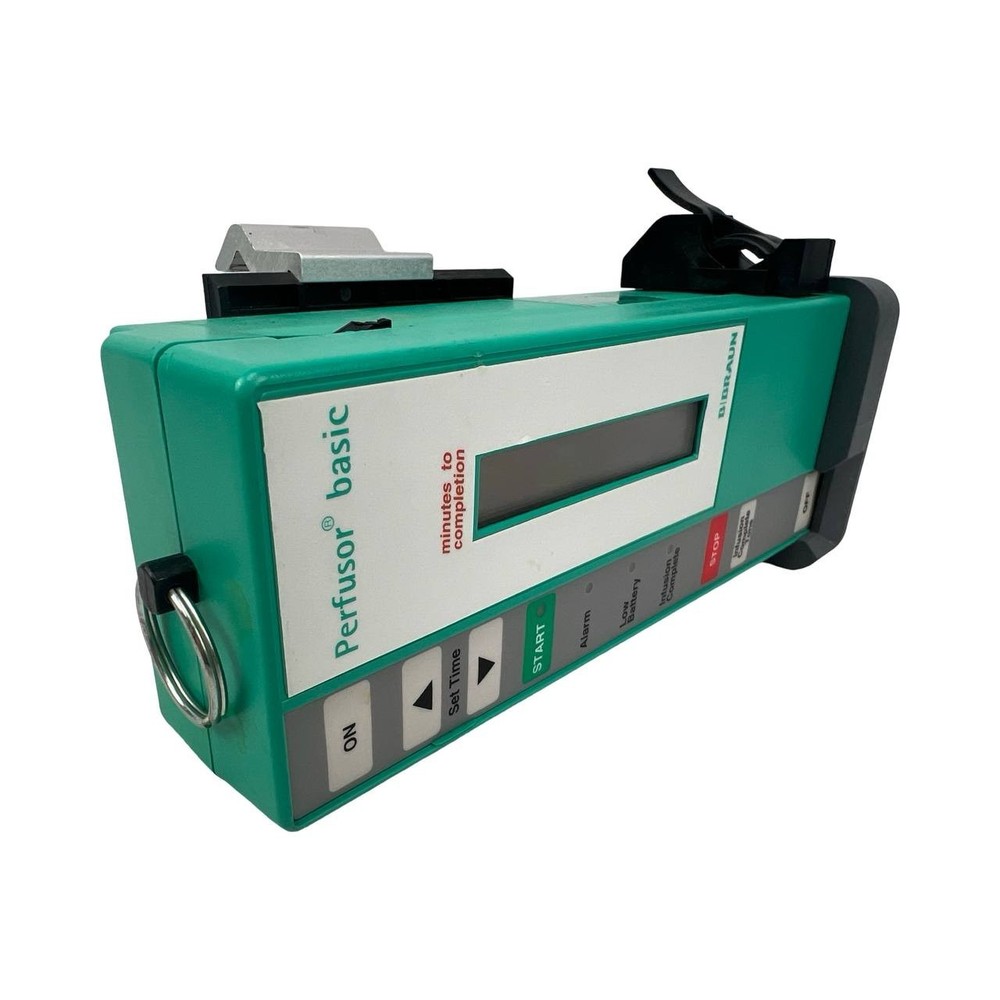 Lot of 2 - B. Braun Perfusor Basic Syringe Pump UNTESTED | READ