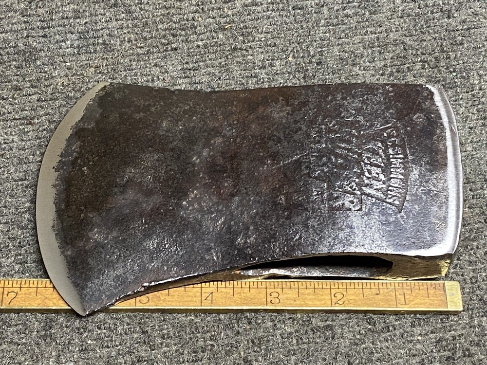 Vintage E C Simmons Keen Kutter Embossed Single Bit Axe 3 Lbs. 4 Oz