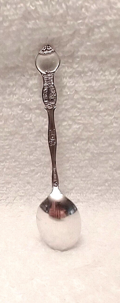 Vintage Solid Sterling Silver Idaho Souvenir Spoon