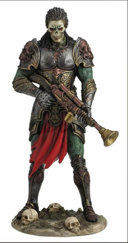 Zombie Warrior - Gothic Steampunk figure