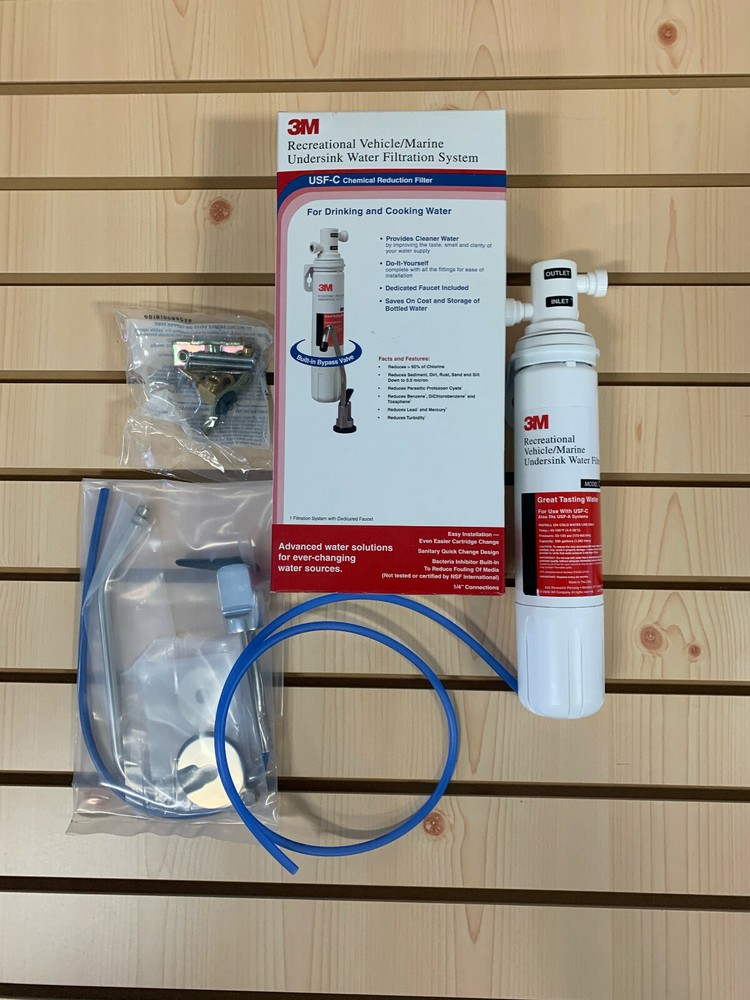 3M USF-C RV/Marine Undersink Water Filtration System