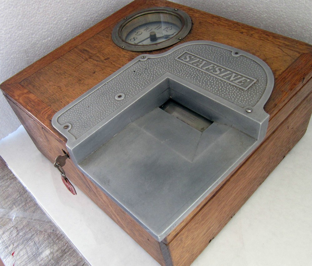 Original Receipt Recorder with Time Clock