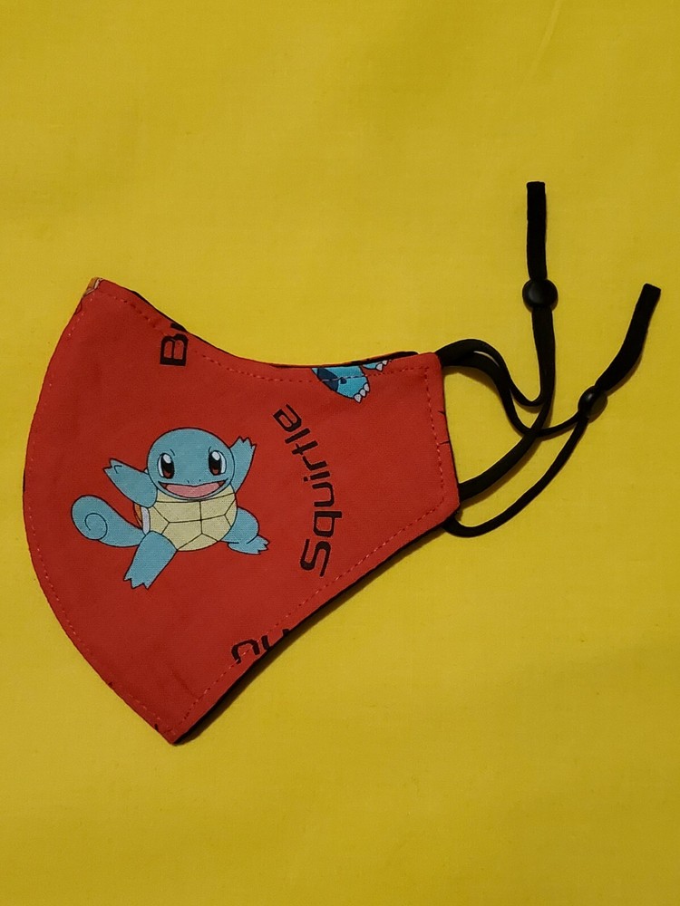Kids Pokemon Adjustable Face Mask