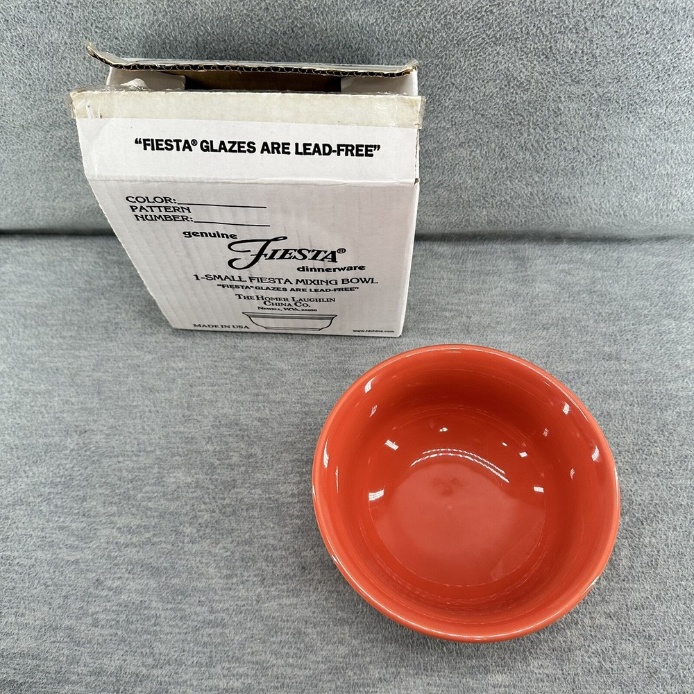 FIESTA DINNERWARE - HLC Persimmon Small Mixing Bowl CR