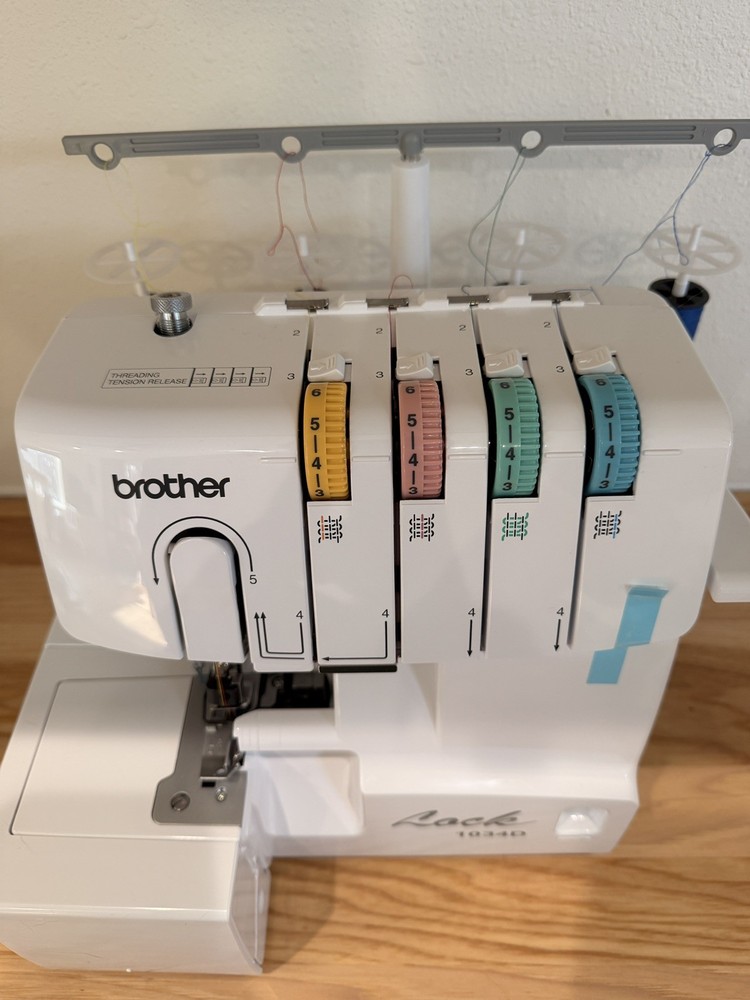 Brother Serger 1034D Overlocker Machine - Never used was gift, no box.