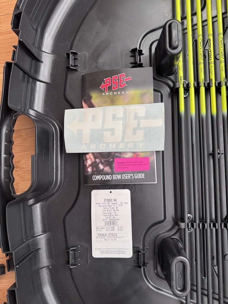 compound bow left hand