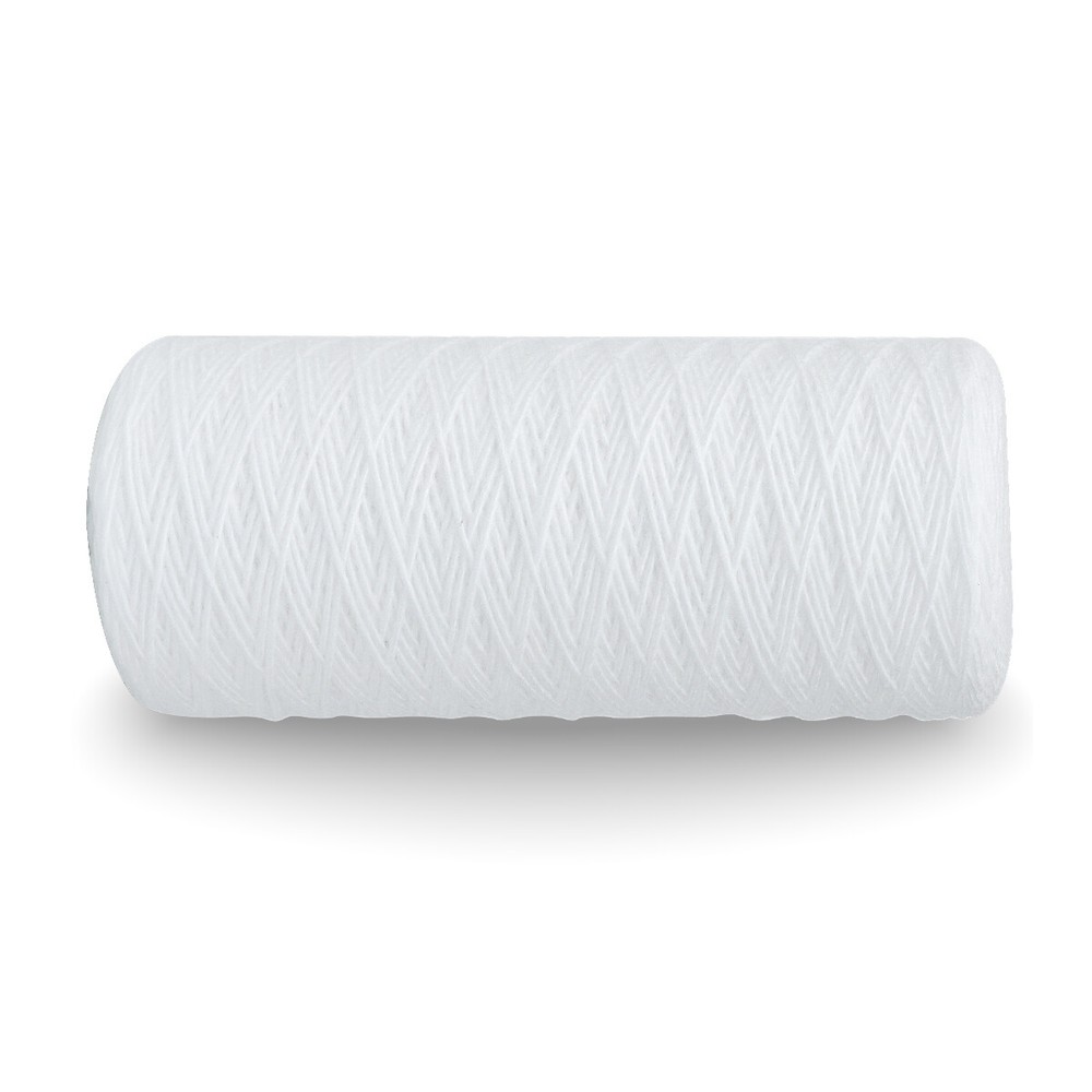 20 Pack 10" x 4.5" String Wound Sediment Water Filter Fit for Big Blue 5 Micron
