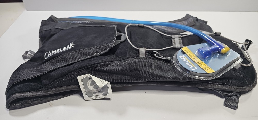 Camelbak Thermobak 3L Hydration Pack Black/grey New With Tags 100oz!