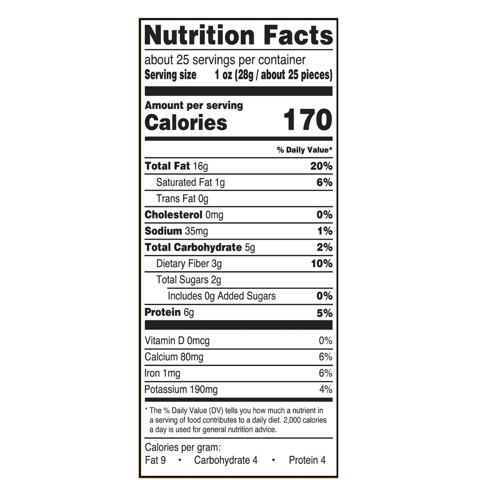 Great Value Oil Roasted Lightly Salted Almonds, 25 oz