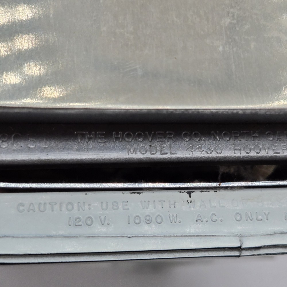 Vintage Hoover Iron Model 4430 Read Description