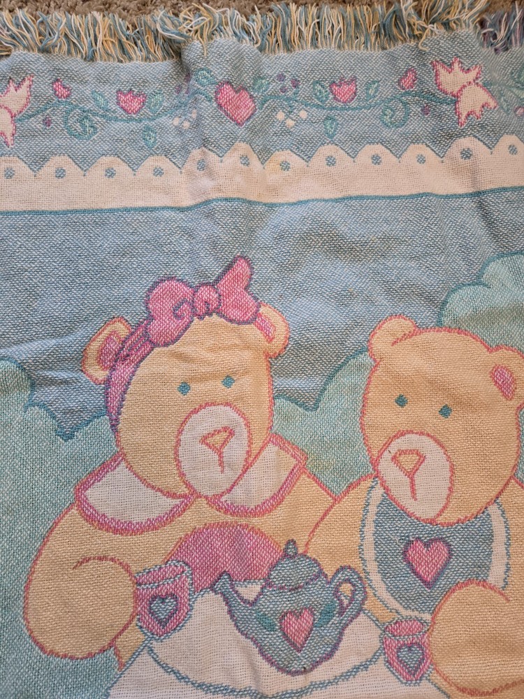 Teddy Bear Tea Party Tapestry