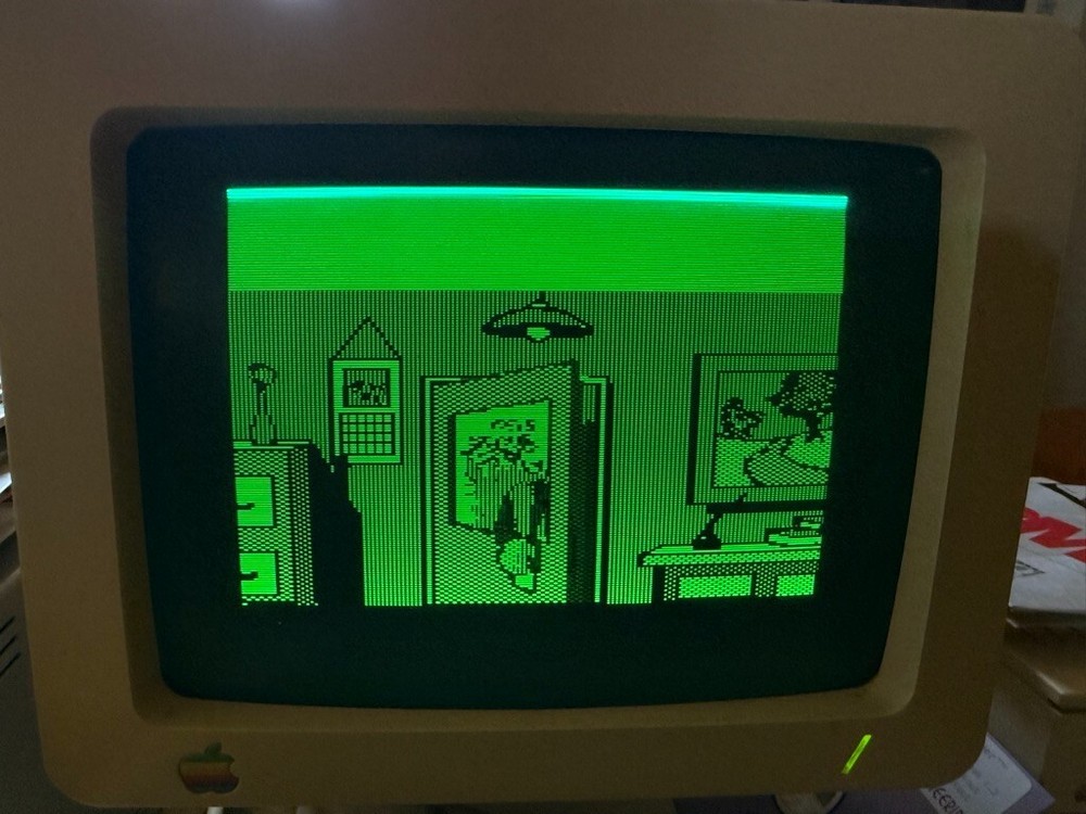 Apple 5.25 Software - BORROWED TIME by Activision - tested on Apple 2c