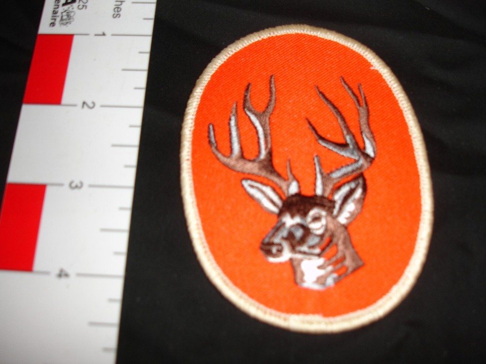 deer hunting patch vintage