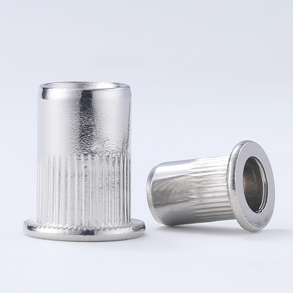 M3 M4 M5 M6 M8 M10 M12 FLAT/ COUNTERSUNK RIVNUTS THREADED RIVET NUT A2 STAINLESS