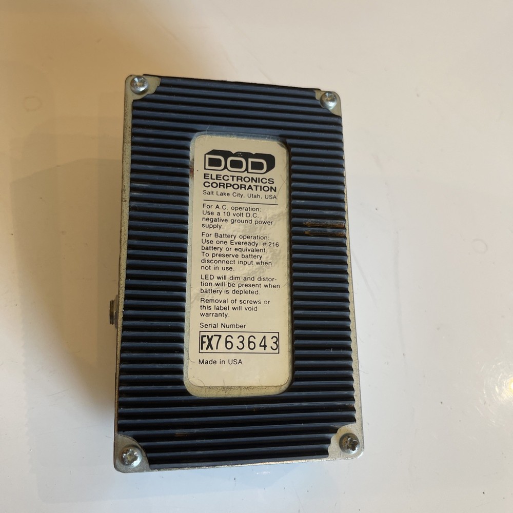 DOD FX90 Delay Vintage Guitar Effect Pedal