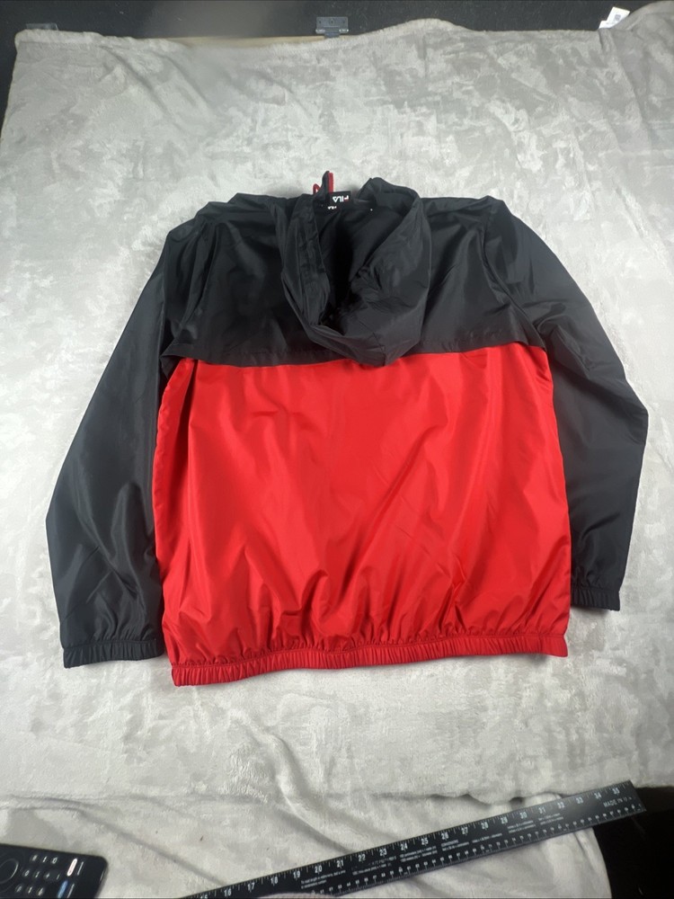 FILA Men's Pullover Windbreaker Jacket 1/4 Zip Size Large - NWT