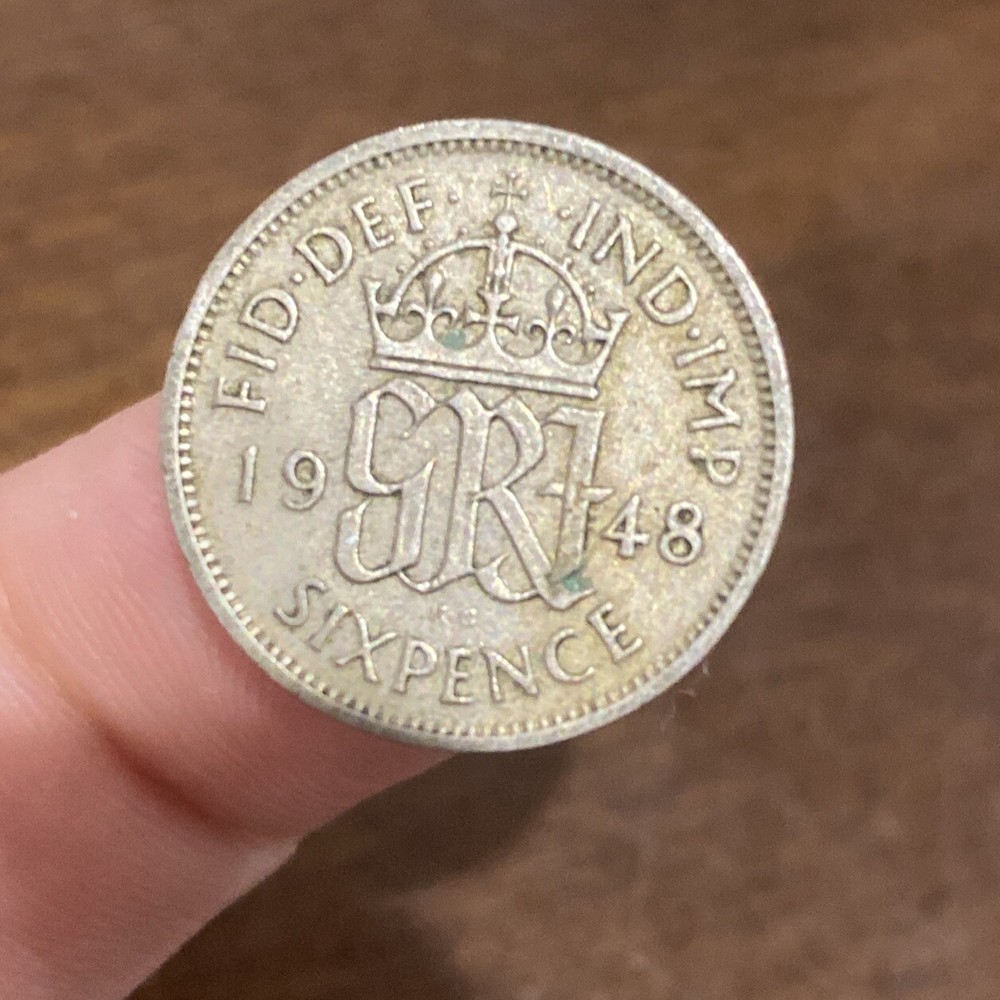 1948 - George VI - Six Pence