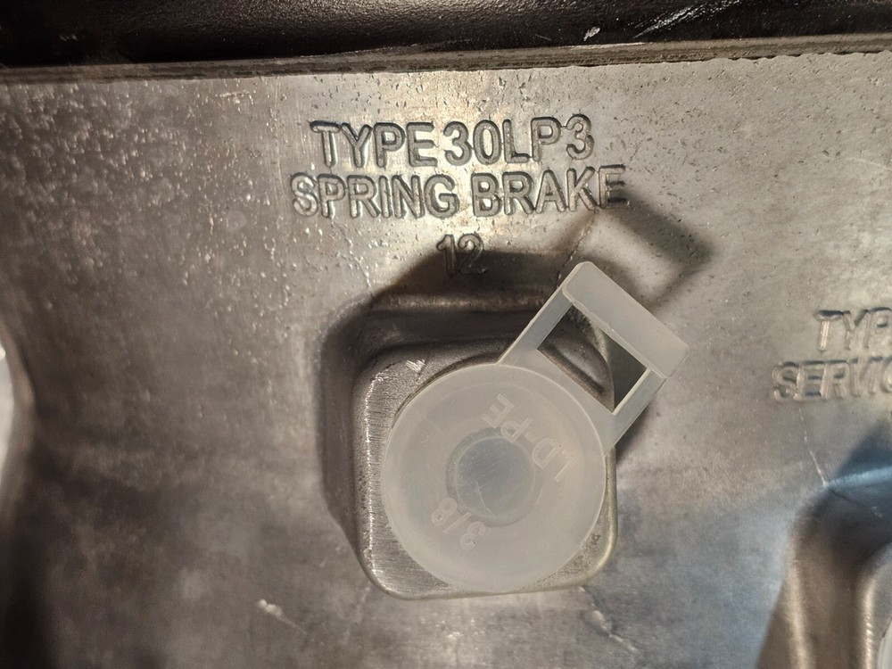 Spring Brake W/ Threaded Push Rod, 3" Stroke 30LP3 / 2 Stud Mounting