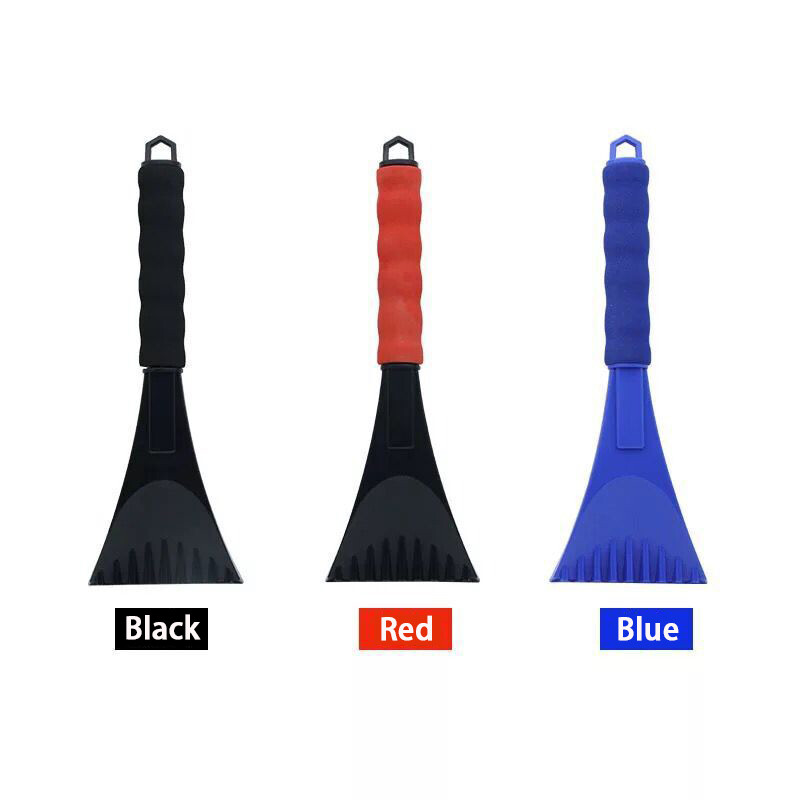 1Pc New ICE Scraper Soft Handle For CAR & VAN Windshield Snow Remover Blue