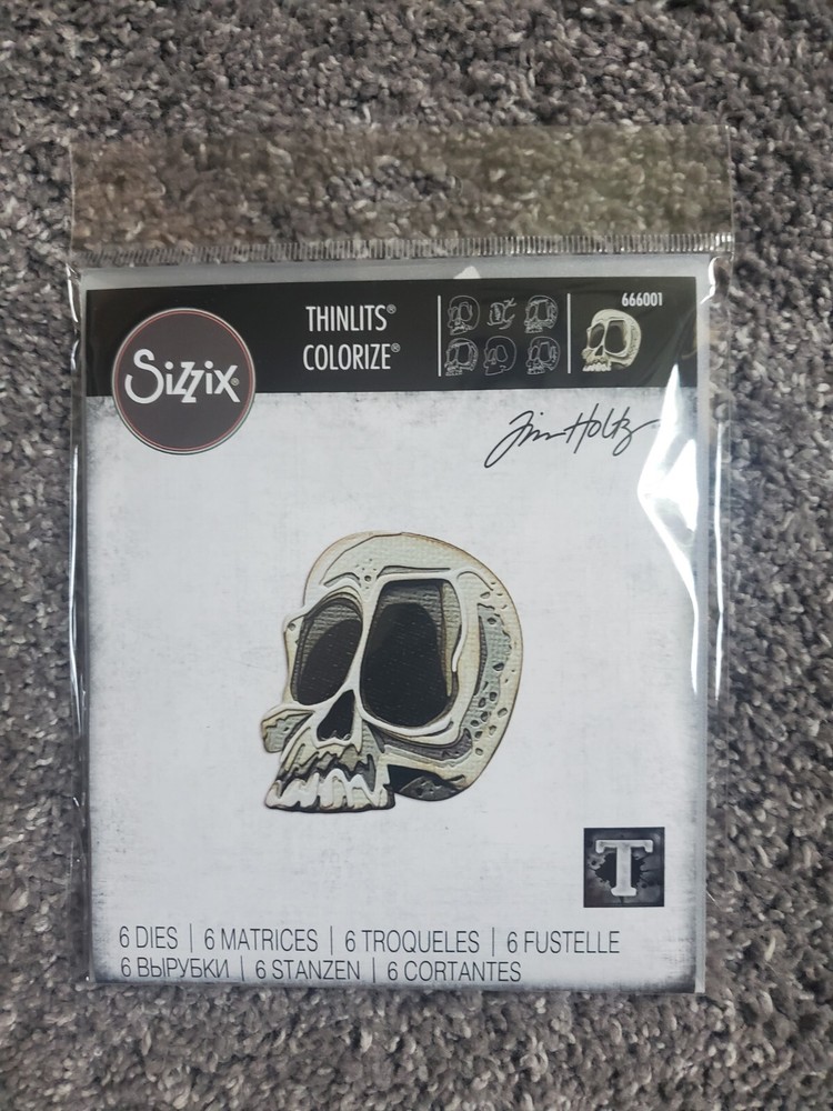 Sizzix Halloween Thinlits Dies, Spencer Colorize 666001