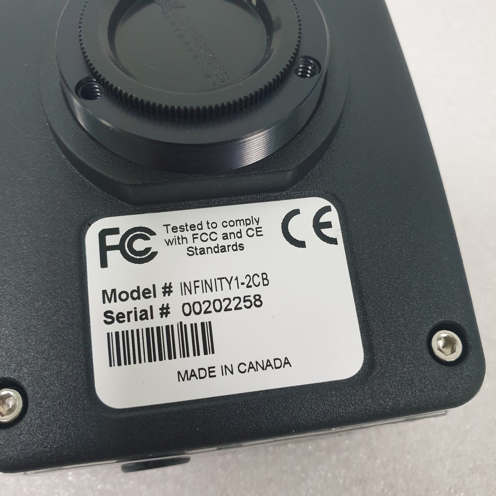 Lumenera INFINITY1-2CB 2.0 Megapixel Complete Set Microscope Camera