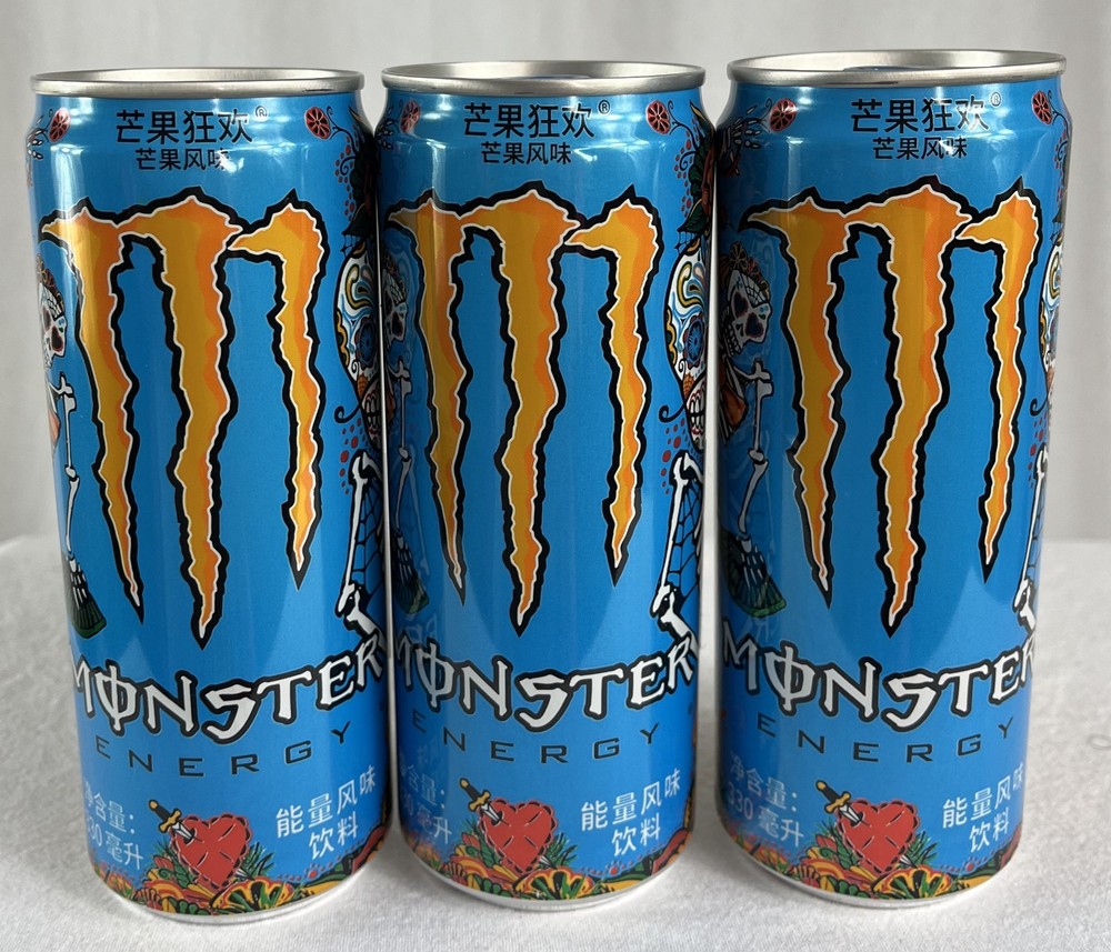 Monster Energy Drink, Mango Flavor x 3