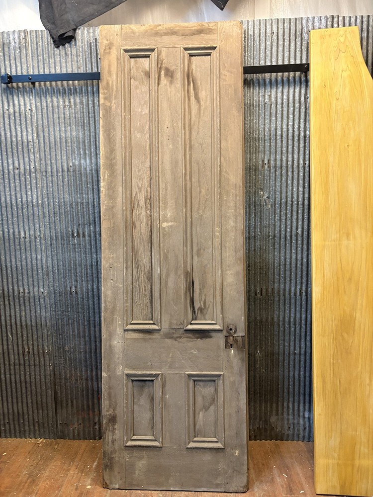 Tall 19th Century 4-Panel Door GS6069