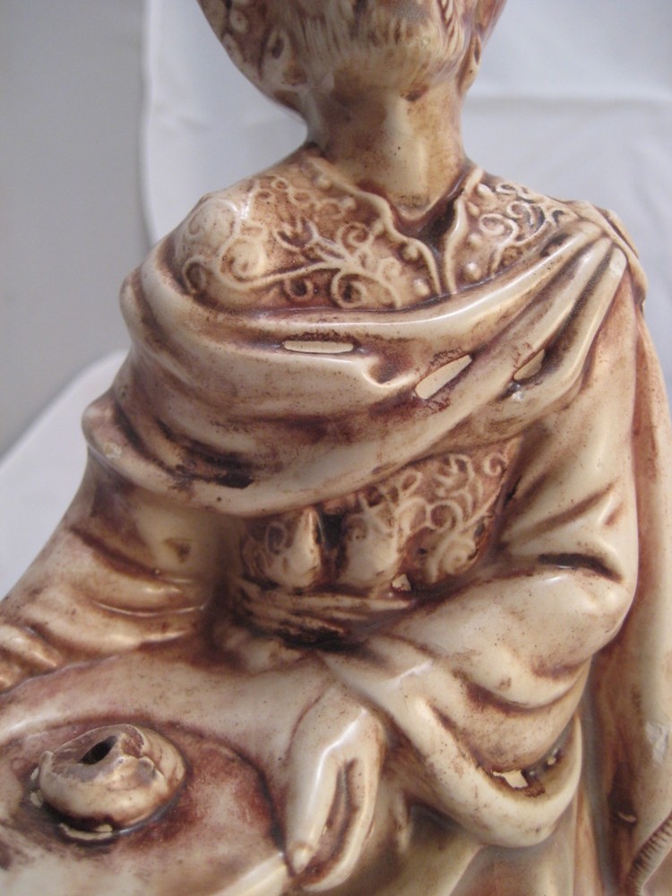 Vintage Ceramic Man Figurine