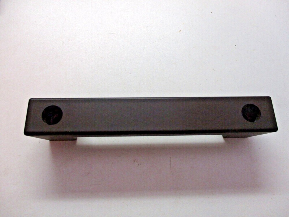 Brown Bakelite 1940s Drawer Pull Handle Dark Brown 3-3/4" Centers MCM Vintage