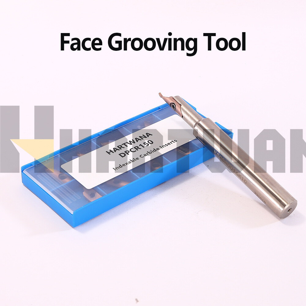 Face Grooving Inserts 1.5mm Indexable Lathe Grooving Tool Holder 16mm