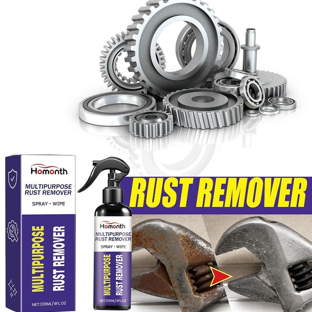 Multi-purpose Car Rust Removal Spray Rust Remover Rust Inhibitor Derusting US☆☆
