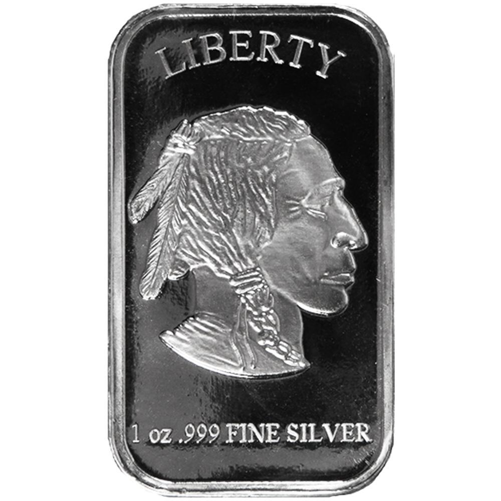 Buffalo Liberty 1 oz Silver Bar BU