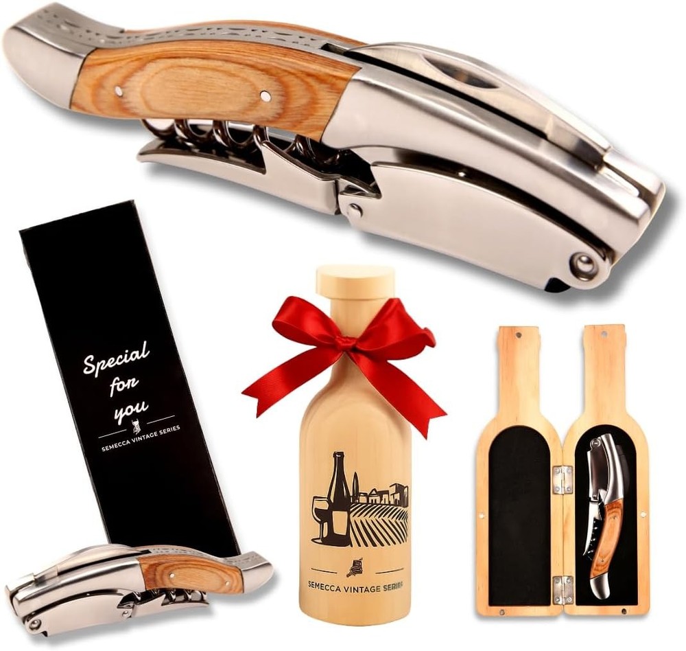 Semecca® Wine Opener – Profal Waiter’s Corkscrew, Double Hind Wine
