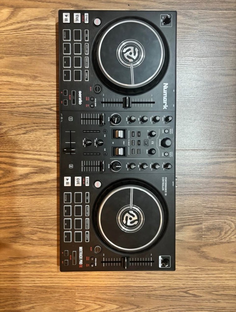 Numark - Mixtrack Pro FX – 2 Deck DJ Controller For Serato DJ with DJ Mixer