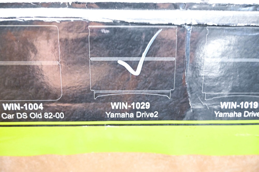 Rhox Win-1029 Tinted Split Windshield NOS