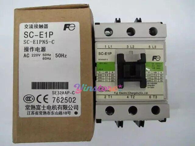 1 pc. New SC-E1P Contactor AC220V