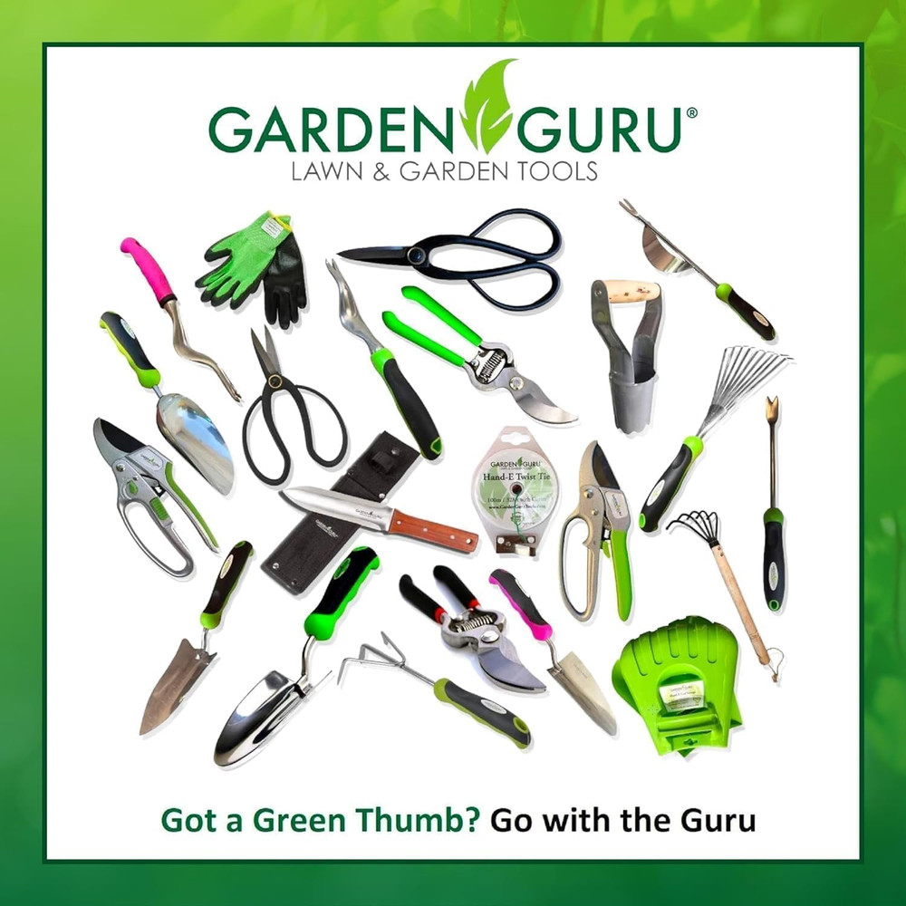 Garden Guru Handheld Seed Spreader Shaker – Multi Use Grass Seed, Fertilizer, Sa