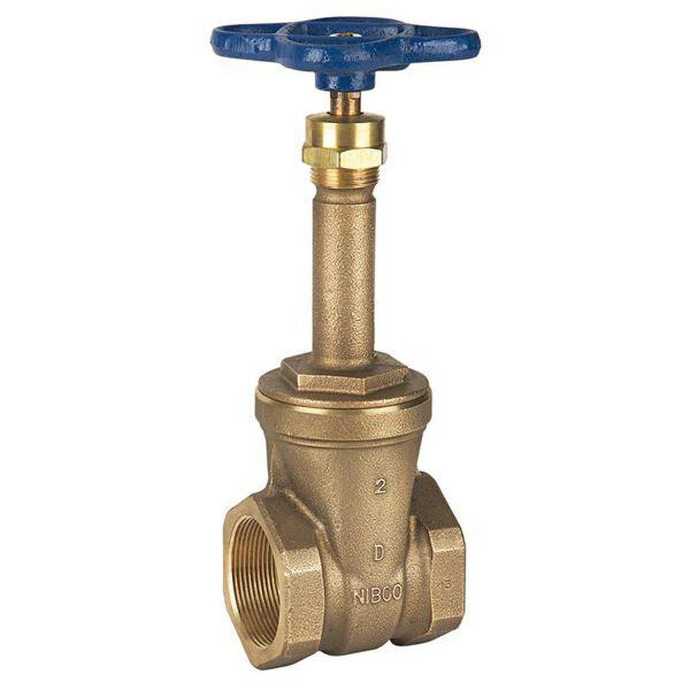 NIBCO NL1C00D 2" Bronze Full Port FNPT Gate Valve
