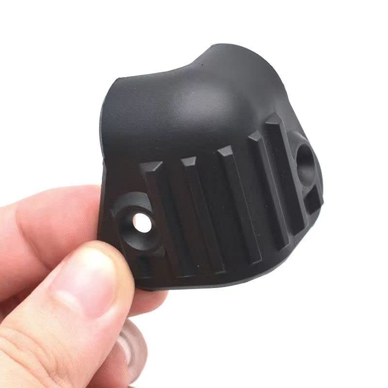 8-Pack Speaker Cabinet Corner Protectors Black Plastic w/ Screws