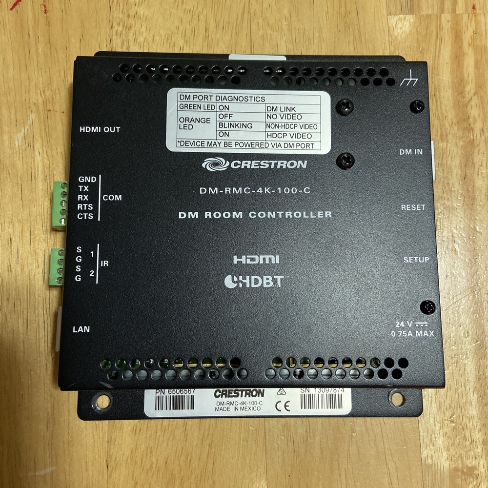 CRESTRON DM-RMC-4K-100-C DM Room Controller