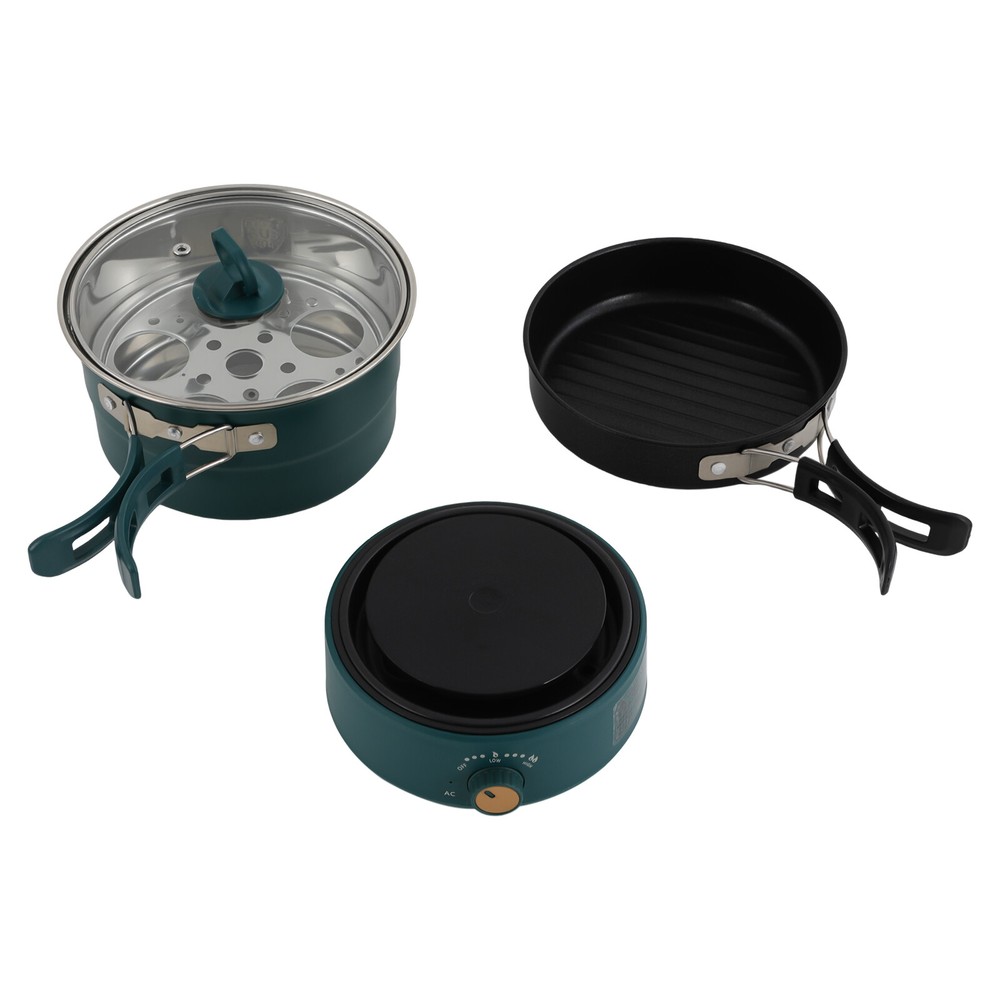 1.6L Multi-functional Split Electric Hot Pot Temperature Adjustable Nonstick Pan