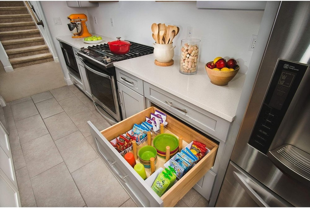 Rev-A-Shelf 4DPS-2421 Small Cabinet Drawer Peg System